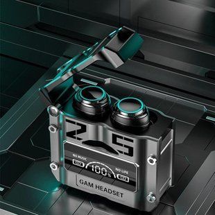Бездротові навушники Bluetooth M 25 механічні армовані подвійного режиму ігрові Ravi7874 фото