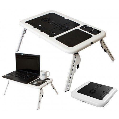 Стіл-підставка для ноутбука E-Table з охолодженням та регулюванням нахилу та висоти sp2002554 фото