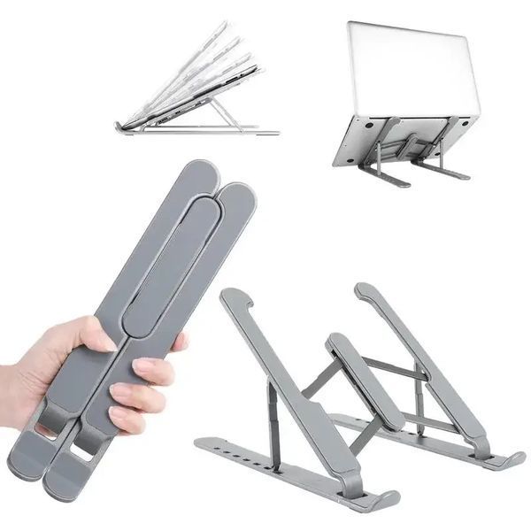 Підставка для ноутбука VHG X2 складана Foldable Laptop Stand Silver 205P1 фото