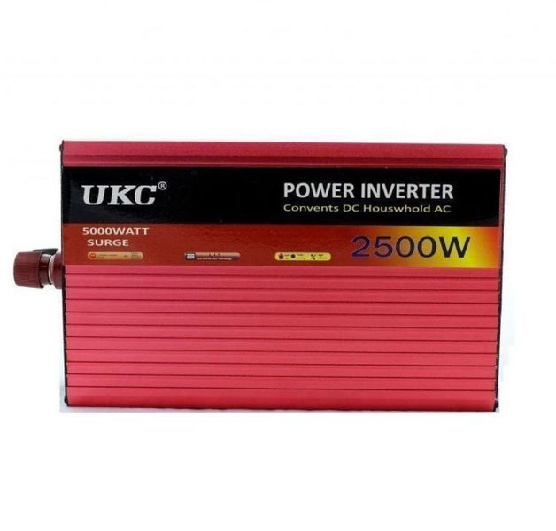 Перетворювач авто (інвертор) UKC 12V-220V AR 2500W sp4521044 фото