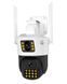 Камера 360 (P12-P6MP)-mpКамера Wifi ptz подвійний уклін 3mp+3mp= 6mp камера +12v2a power *icsee 2052696 фото 2