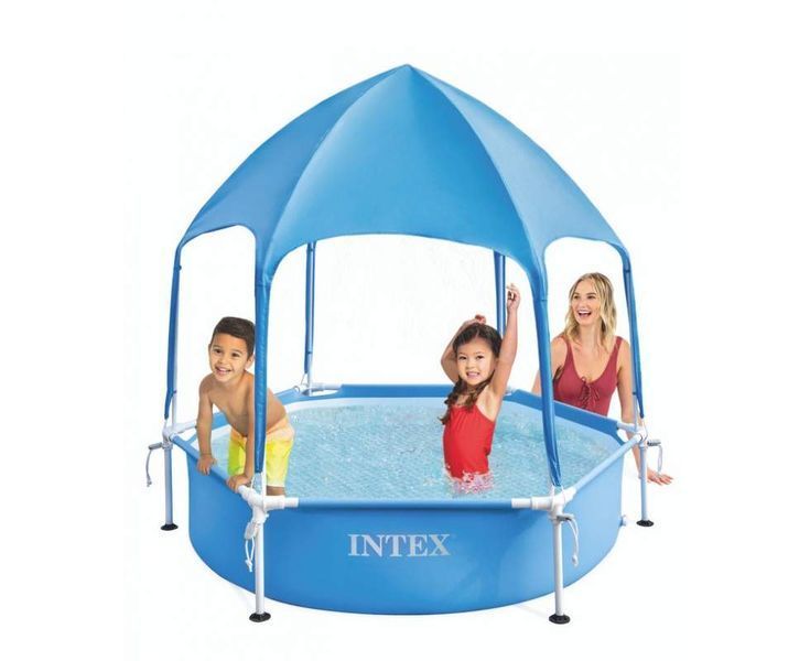 Каркасний басейн METAL FRAME Intex 28209, 183 x 38 см 700 л 6903317609697 фото