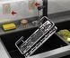 Металева полиця для ванної самоклеюча Bathroom shelf до 10 кг GREY G6410 фото 6