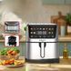 Аерофритниця Sokany SK-10095 / Аерогриль 2200 Вт 10 л / Мультипіч аерофритюрниця безмасляна SK-10095 фото 2
