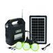 Портативна сонячна автономна система Solar Light DT-9026 (ліхтар, радіо, павербанк, 3 лампочки) 509856545 фото 1