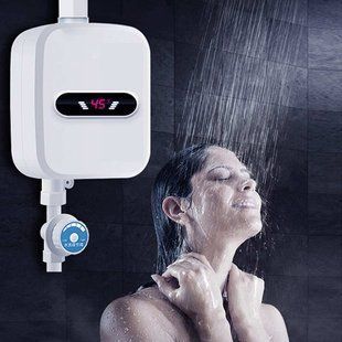 Термостатичний водонагрівач RX-021 з душем та LCD екраном 3500W 60&deg;C ME8852130 фото