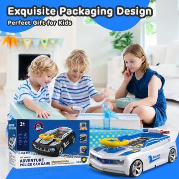 Дитячий симулятор водіння / Ігровий гоночний симулятор Adventure Racing Car Блакитний Axm15970/3 фото
