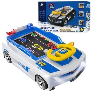 Дитячий симулятор водіння / Ігровий гоночний симулятор Adventure Racing Car Блакитний Axm15970/3 фото