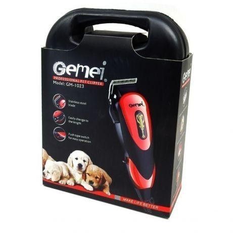 Машинка для стрижки тварин Gemei GM 1023 + 4 насадки sa0471154 фото
