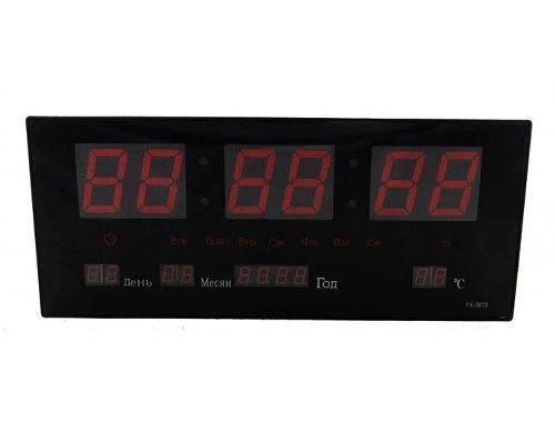 Годинники настінні електронні LED Clock JH 4622 JH4622 фото