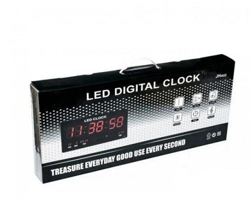Годинники настінні електронні LED Clock JH 4622 JH4622 фото