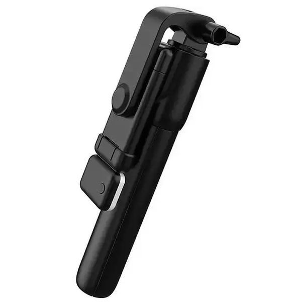 Селф палиця, штатив-монопод для телефону з Bluetooth пультом та LED світлом Selfie Stick DF-01S AND 5222 (чорний) 2054041 фото