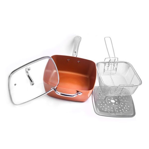 Сковорідка з фритюрницею Square PAN Ampowar 24 см 241571 фото