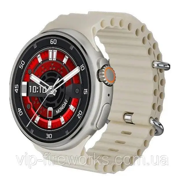 Смарт годинник круглий Smart Watch V3 ULTRA MAX-1.6дюймів-підтримка дзвінків, спортивні режими М16111 фото