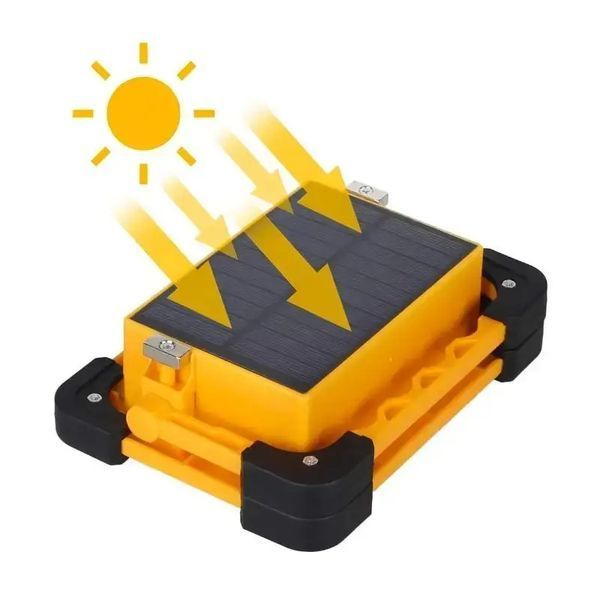 Фонарь аккумуляторный 30W, 3600mAh, Working Lamp JN-882 / Прожектор светодиодный / Лампа на солнечной панели SJN-882 фото