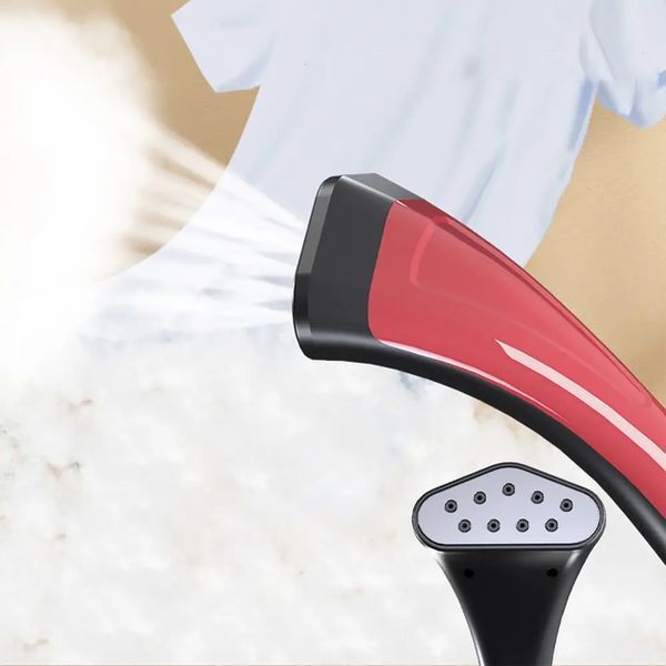 Вертикальний відпарювач для одягу Garment Steamer 2000W / Червона Парова праска для всіх видів тканини G7722 фото