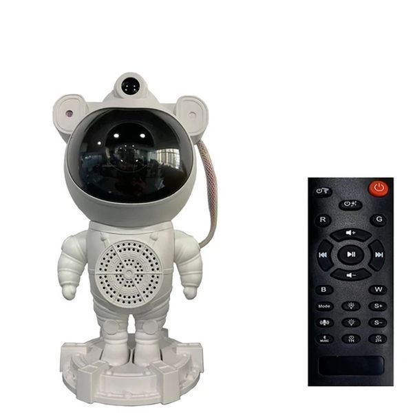 Ночник проектор зоряного неба Астронавт із Bluetooth колонкою Sky Star Astronaut Bambi ZZ-202 44091072 фото