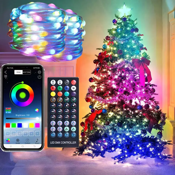 Гірлянда вуличні вогні 3M Smart Bluetooth App Control світлодіодна LED 5093302 фото