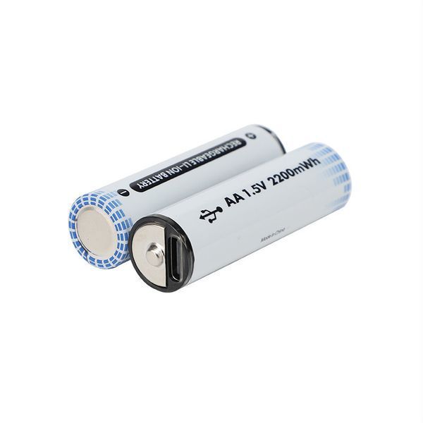 Комплект батарейок 2хAA з роз'ємом Type-C на 1.5V/3500mWh sp10597 фото