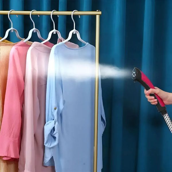 Вертикальний відпарювач для одягу Garment Steamer 2000W / Червона Парова праска для всіх видів тканини G7722 фото