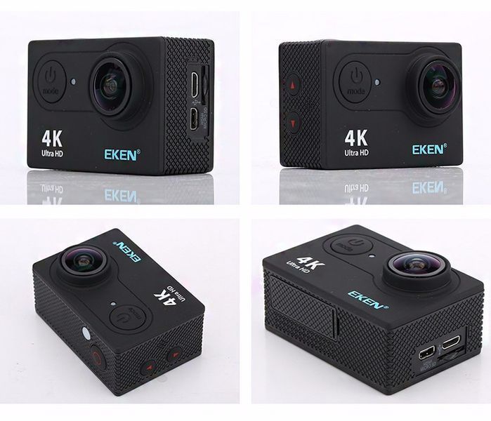 Екшн камера Eken H9R 4k Wi-Fi Black Original 205526 фото
