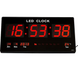 Годинники настінні електронні LED Clock JH 4622 JH4622 фото 2