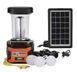 Портативна сонячна автономна система Solar Light DT-9016 панель похідний ліхтар повербанк 50958745012 фото 2