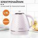 Чайник електричний безшумний дисковий на 1,7 л 2200 Вт Sokany SK-1032 SK-1032 фото 5