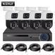 Комплект видеонаблюдения проводной с просмотром через 3G сеть DVR KIT 4ch металл HD набор на 4 камеры с регистратором sp9592 фото 1