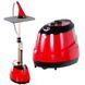 Вертикальний відпарювач для одягу Garment Steamer 2000W / Червона Парова праска для всіх видів тканини G7722 фото 8