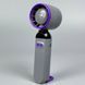 Вентилятор портативний настільний ручний Handheld fan LY-937 із вбудованим акумулятором та з цифровим дисплеєм, 5 швидкостей 2054228 фото 4