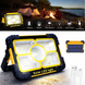 Фонарь аккумуляторный 30W, 3600mAh, Working Lamp JN-882 / Прожектор светодиодный / Лампа на солнечной панели SJN-882 фото 1