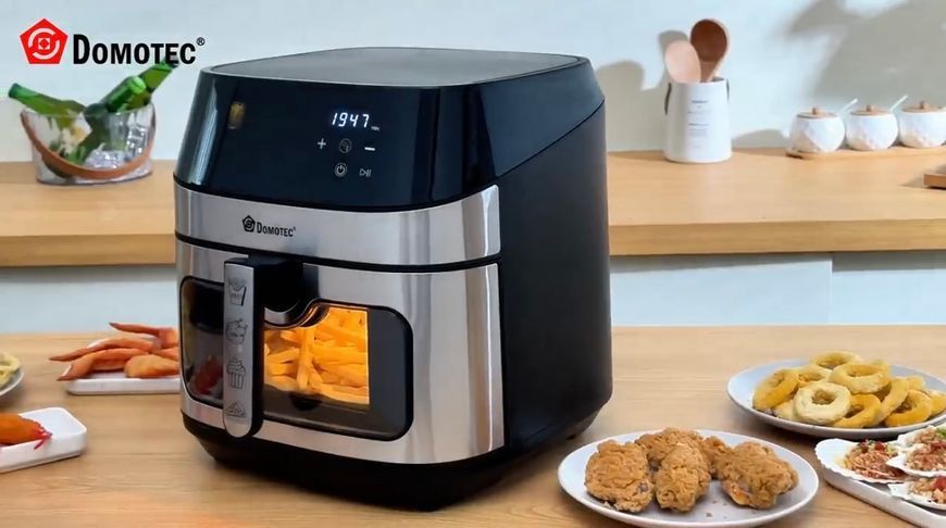 Аерофритюрниця для смаження без масла Domotec MS-3222 3500W NF-00009353 фото