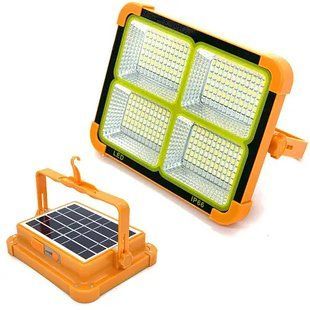 Портативна сонячна батарея універсальна для заряду Power bank Solar LED light D8 12000 mAH 509852140 фото