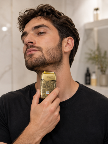 Бритва VGR V 336 Gold / Шейвер акумуляторна з потрійним лезом / Електробритва 8500 об/хв sp10655 фото
