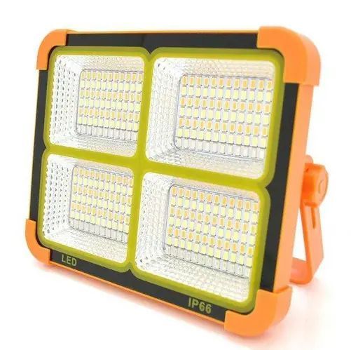 Портативна сонячна батарея універсальна для заряду Power bank Solar LED light D8 12000 mAH 509852140 фото