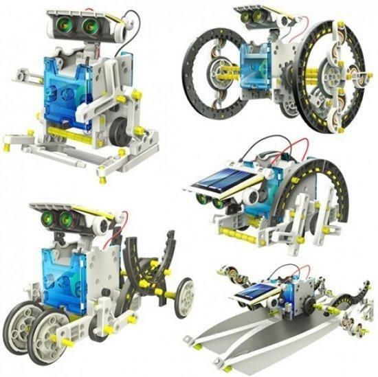 Конструктор робот на сонячних батареях Solar Robot V2831 фото
