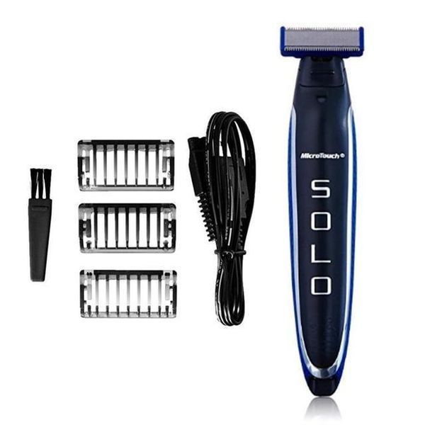 Чоловічий тример Micro Touch Solo, Машинка для стрижки бороди 3 в 1 sp2223647 фото