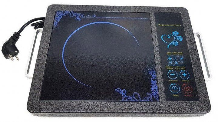 Електроплита інфрачервона Domotec MS-5842 2000 Вт 2015645 фото