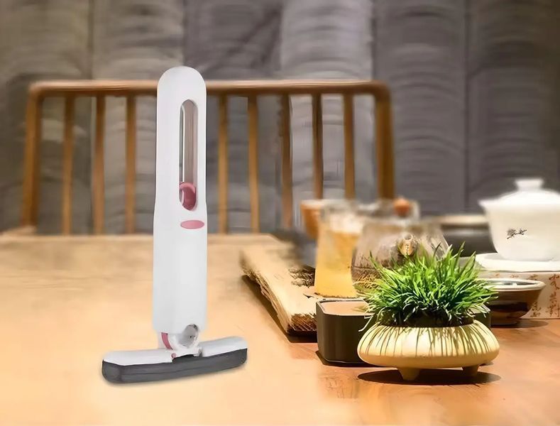 Портативне диво міні швабра MINI MOP з автовіджимом, легка, для прибирання будинку, авто Spartak1010 фото