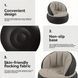 Надувне крісло AIR SOFA / Надувне велюрове крісло 80&times;80&times;67см Бежевий G6827/1 фото 5