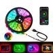 Світлодіодна стрічка LED RGB USB APP SF-20, самоклеюча, 5 м, з пультом ДУ, на 300 діодів G7770 фото 2