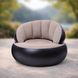 Надувне крісло AIR SOFA / Надувне велюрове крісло 80&times;80&times;67см Бежевий G6827/1 фото 1