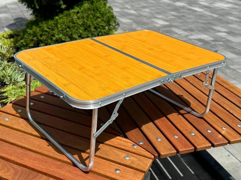 Синій Стіл компактний складаний для дому, кемпінгу-пікніка Folding table AND844-846 2053210 фото
