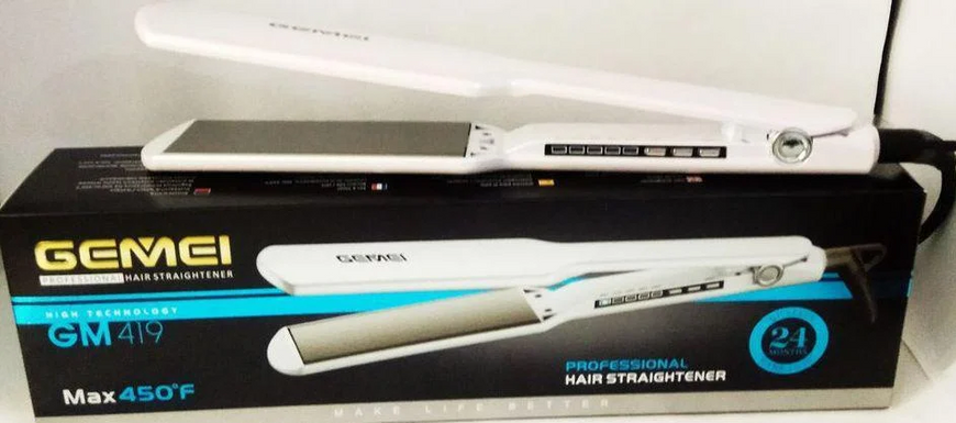 Праска для волосся Gemei Gm 450 Hair Straightener Плойка Стайлер karl450 фото