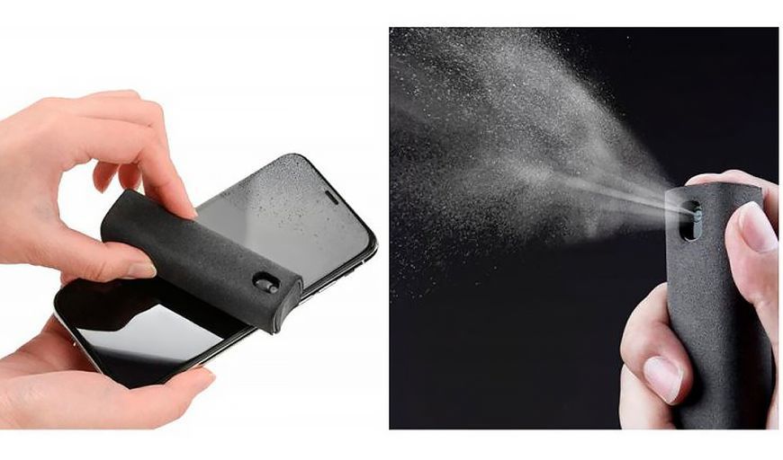 Дезінфікуючий набір для чищення екранів Portable all-in-one screen cleaner 2124029 фото