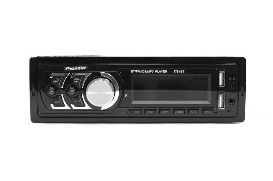 Автомагнитола ATLANFA - 1785 FM car MP3 200W 4*50W с радиатором охлаждения, Магнитола для авто в стиле Pioneer с флешкой 2054569 фото