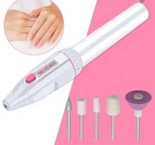 Фрезер для манікюру, набір для манікюру та педикюру Beauty 2 батарейки типу АА 540VEN76 фото