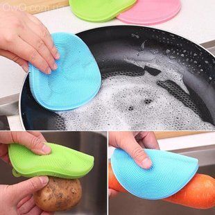 Набір універсальних силіконових щіток-губок Better Sponge pr89403 фото