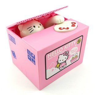 Інтерактивна скарбничка Hello Kitty Piggy Banк рожевий G6364 фото